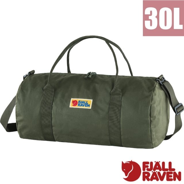 【Fjallraven 小狐狸】Vardag Duffel 30L 圓筒包/多功能旅行包/27243-662 深森綠✿30E010